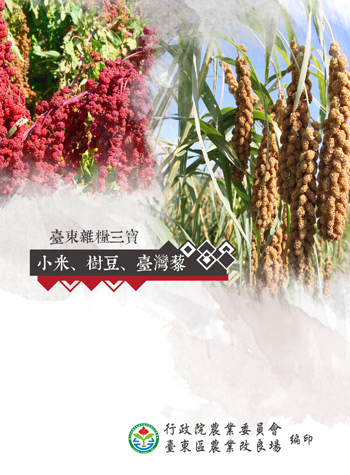 臺東雜糧三寶-小米、樹豆、臺灣藜圖片