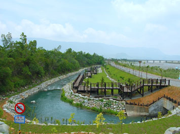 池上圳進水口水利公園-步道