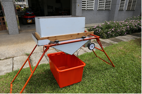 Minor cereal crop screening machine Minor cereal crop screening machine