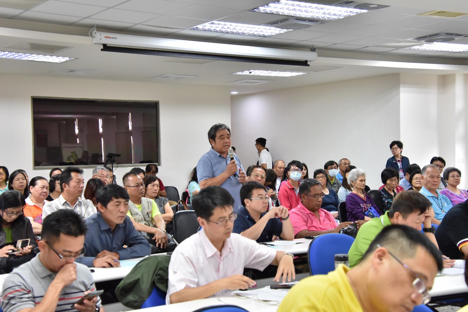 People from various organizations in Taitung attended the event.