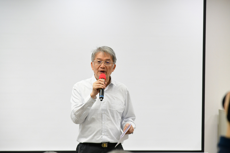 臺東農改場盧柏松副場長開訓時強調課程實用性並勉勵學員積極學習