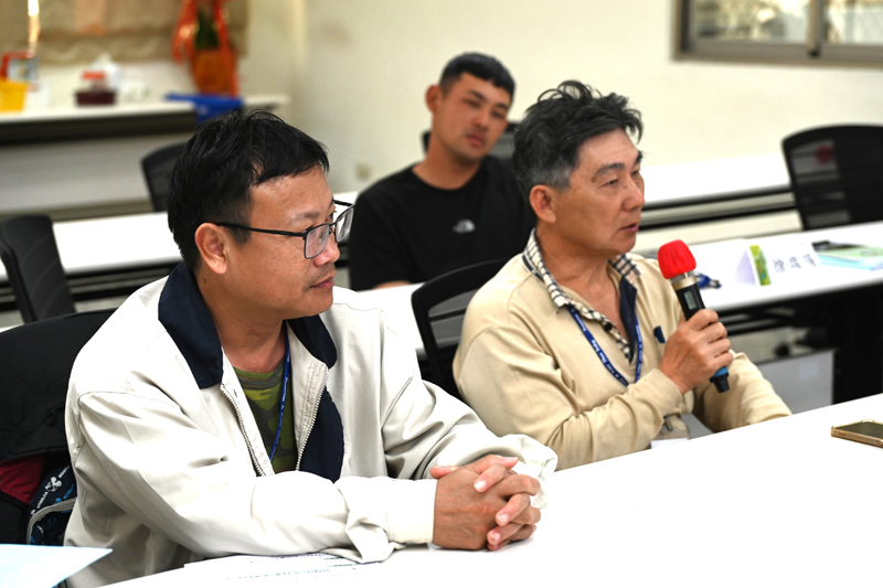 座談會上學員提出課程建議及心得分享