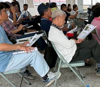 現場農友參與情形 現場農友參與情形