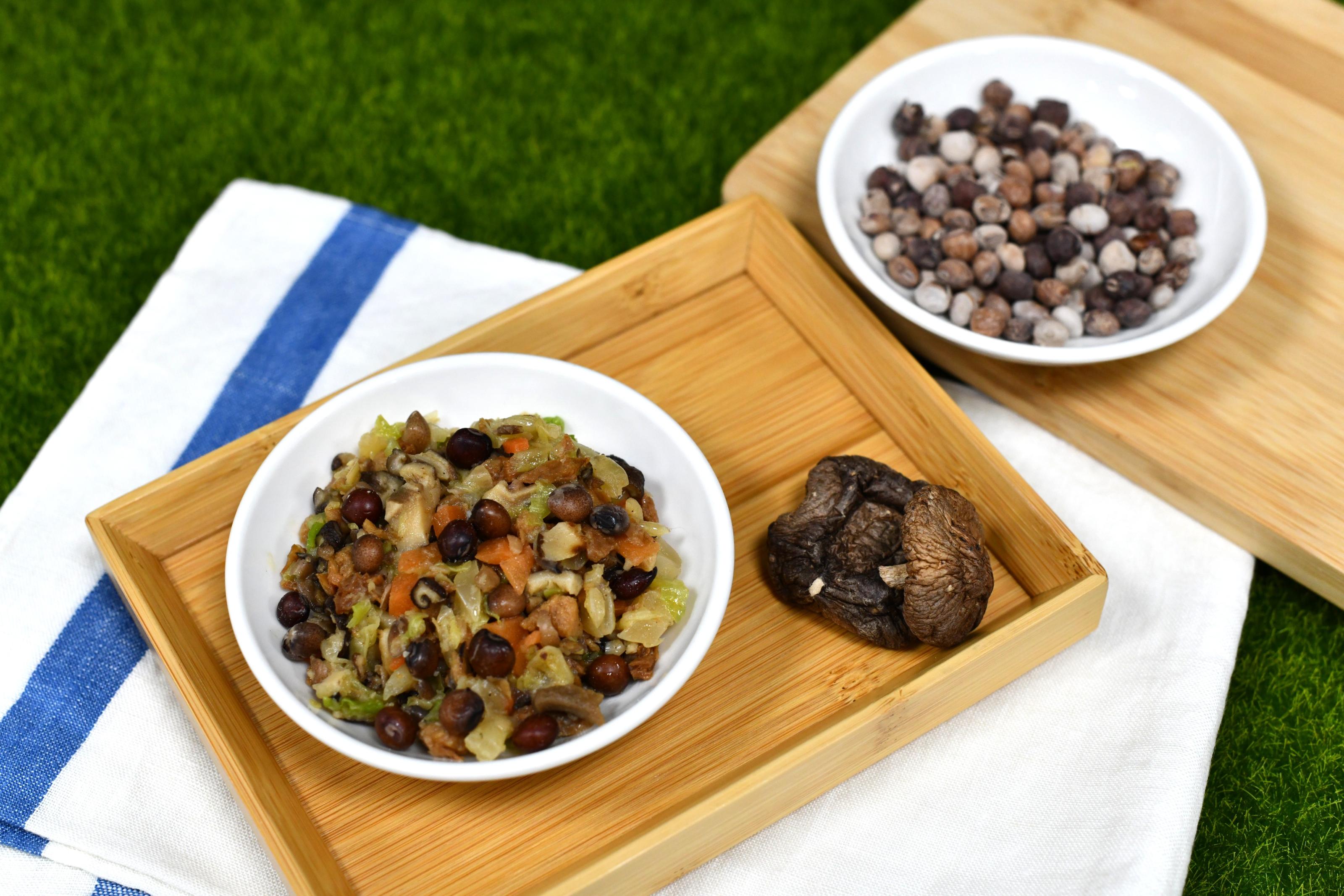 樹豆香菇蔬菜餡料