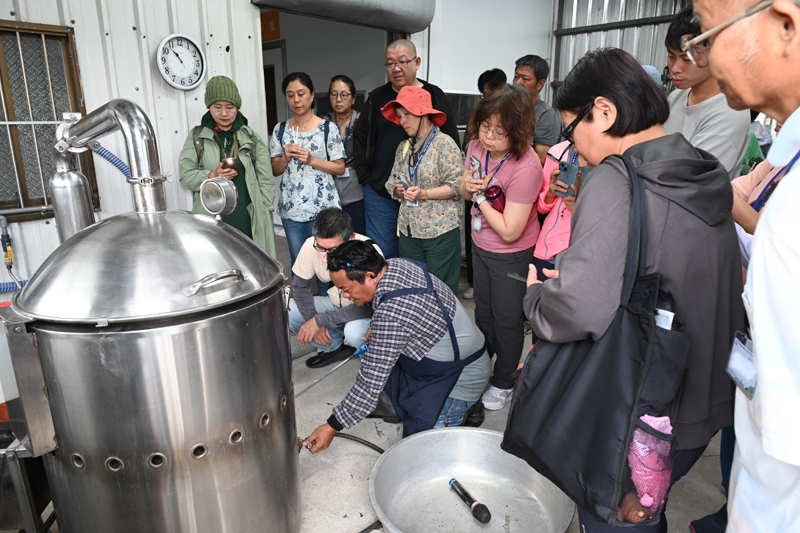 香草精油萃取實作觀摩學習