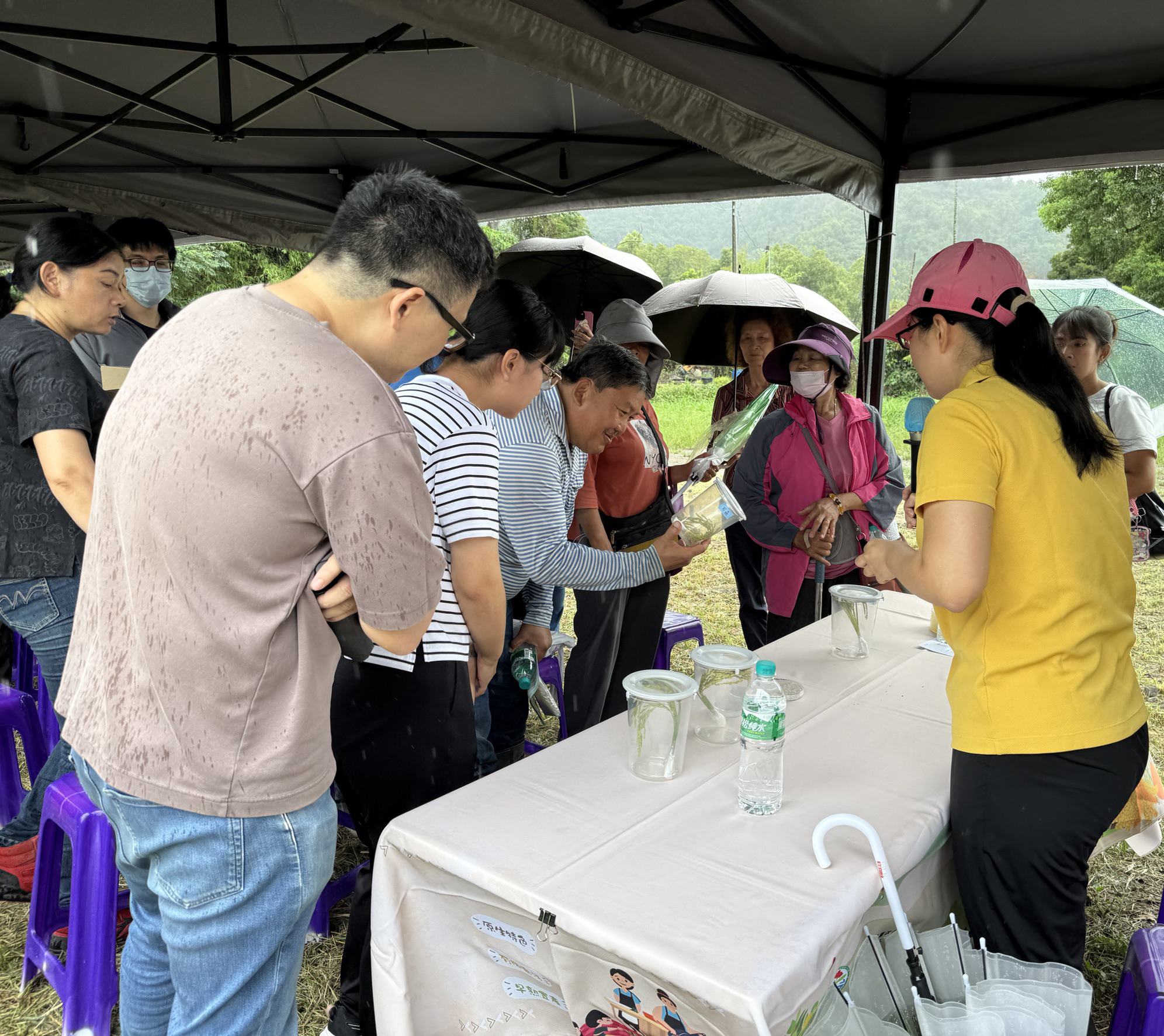 現場農友參與情形 現場農友參與情形