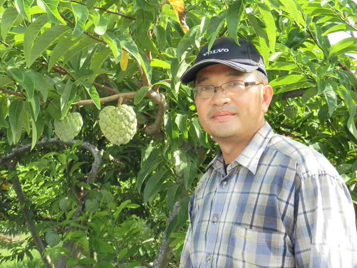 江弘業農友榮獲本屆「番荔枝優質果園評鑑競賽」冠軍