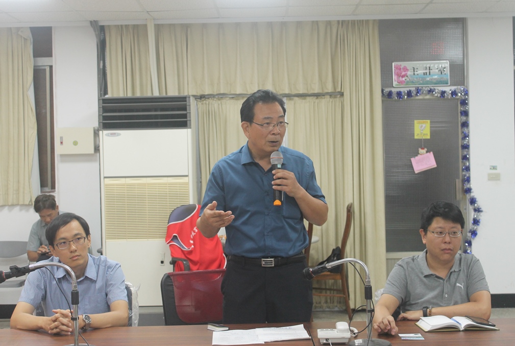 臺東場陳信言場長主持有機及友善環境耕作宣導講習會