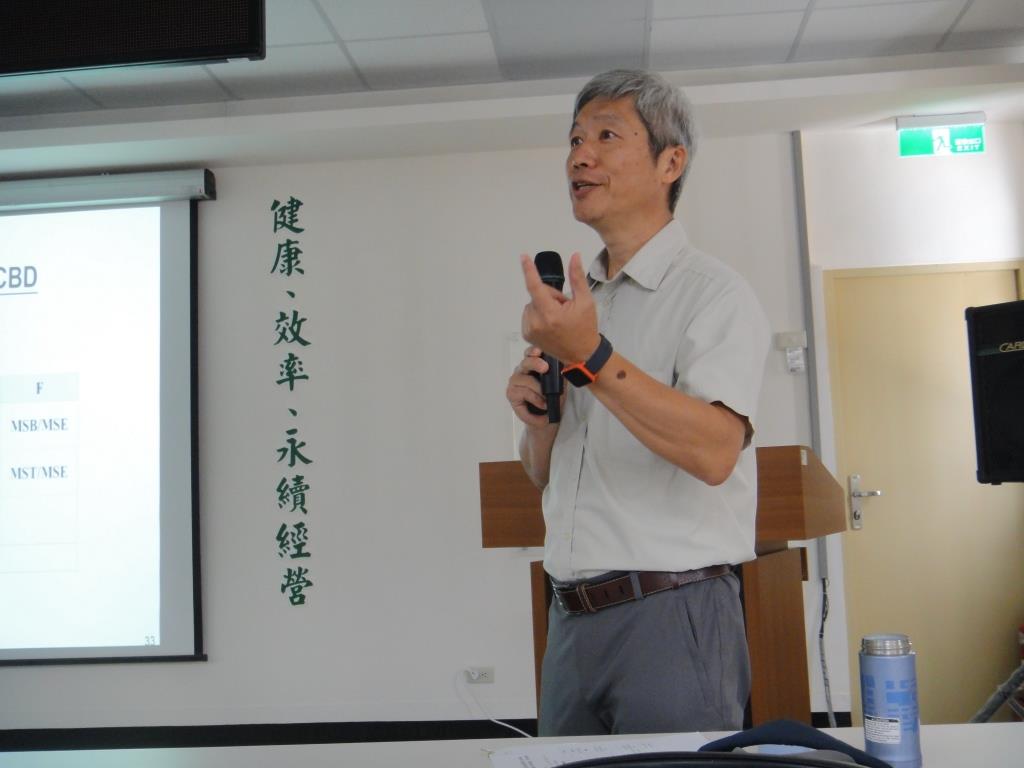 呂椿棠博士詳細解說試驗設計原理與統計分析工具的正確觀念