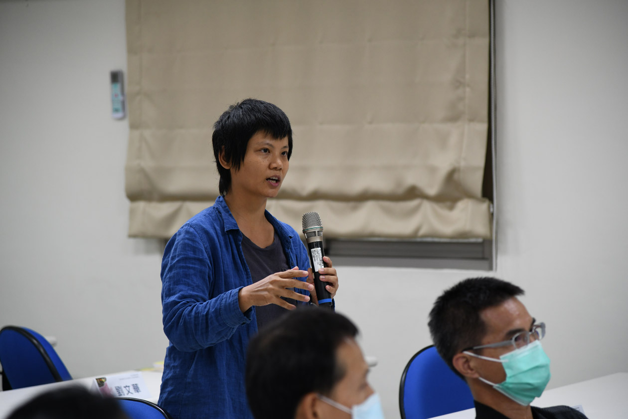 座談會學員發言情形