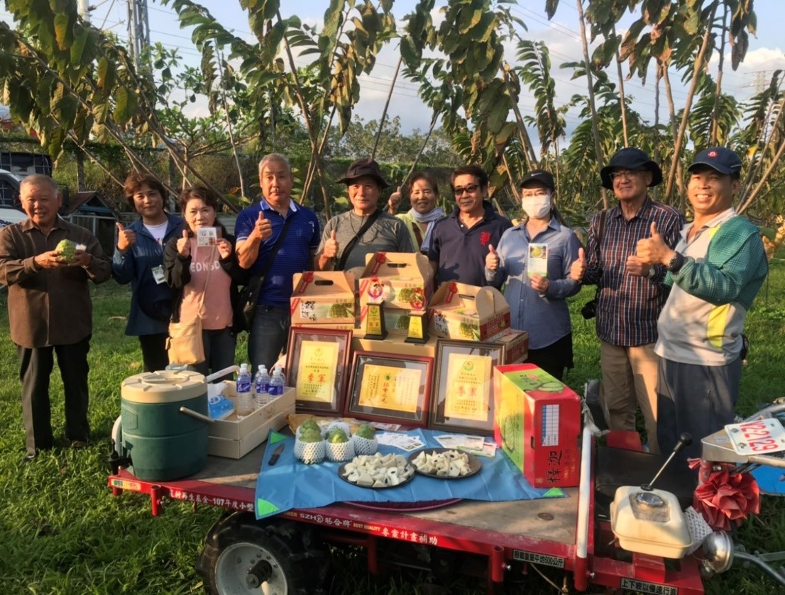 產銷班組織運作管理良好,生產優質番荔枝及鳳梨釋迦 產銷班組織運作管理良好,生產優質番荔枝及鳳梨釋迦