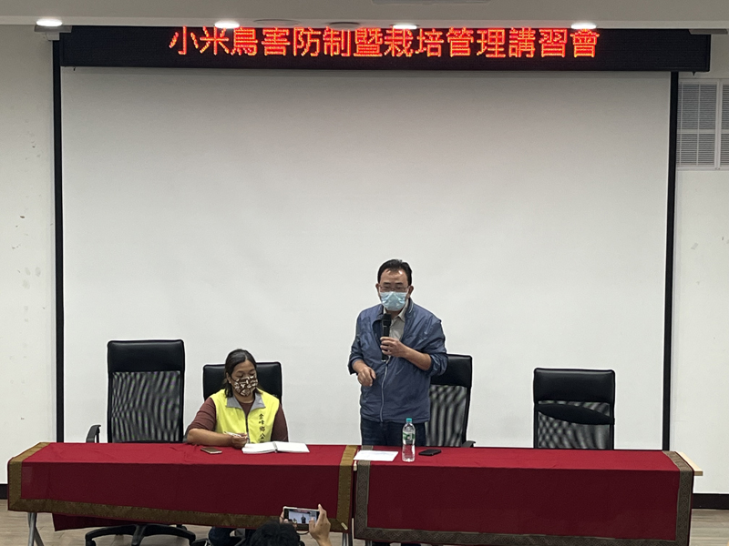 陳信言場長致歡迎詞