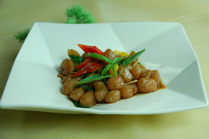 羅勒彩椒蝦 羅勒彩椒蝦