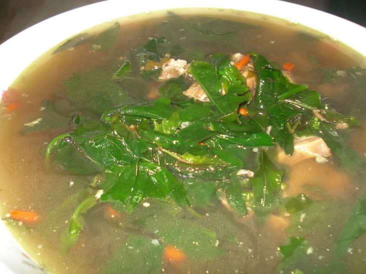 風味排骨湯(紫背草、魚腥草)