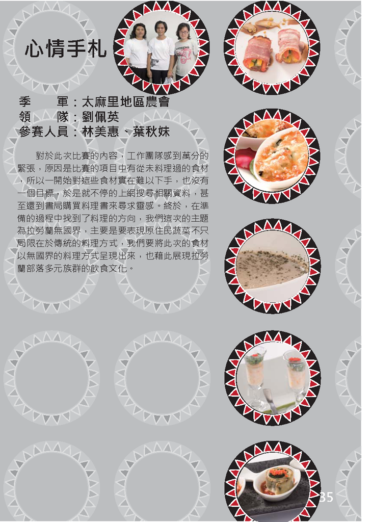 季軍-林美惠、葉秋妹心情手札