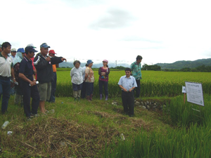98年5月27日 鹿野鄉水稻合理化施肥暨安全用藥示範觀摩會