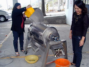釋迦果肉分離機