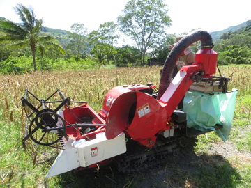 小米收穫機械