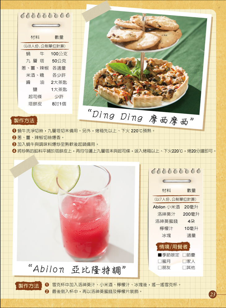 Ding Ding摩西摩西+Abilon亞比隆特調-製作方法